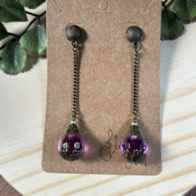 Brinco Esplendor Roxo